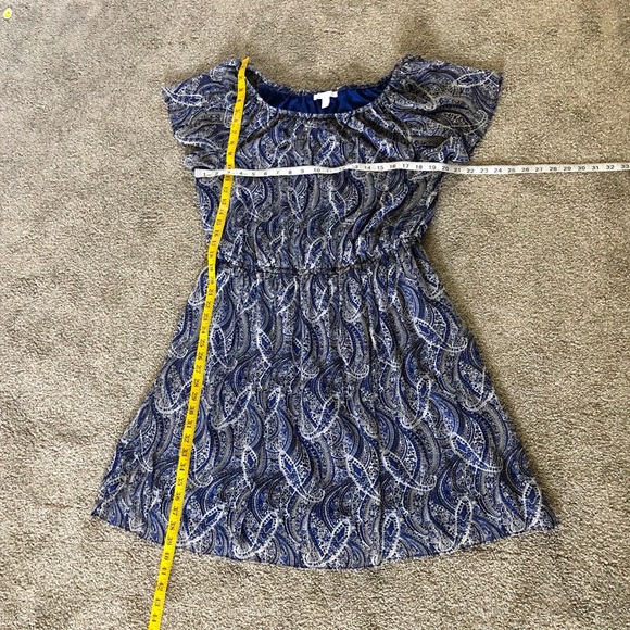 Westport Colorful Dress size 14 elastic neck and waist - Picture 3 of 11